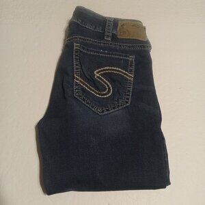 Silver Jeans Women's Suki Mid Capri Jeans